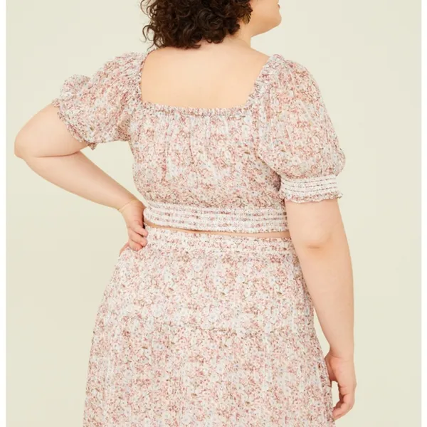 Altar'd State Arula Floral Top Plus Size B / 2X NWT Perfect Fall Transition Piece - Image 2