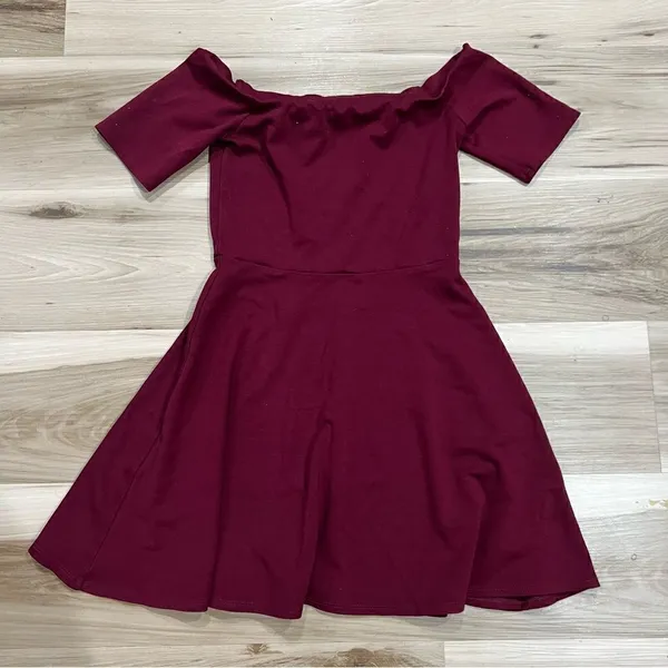 Stitch Fix Nine Britton Ophelia Off The Shoulder Knit Dress Women’s XS - Image 4