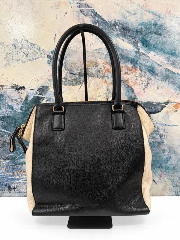 Kate Spade New York Magnolia Park Ollie Bag Purse Cream Black EUC - Image 3