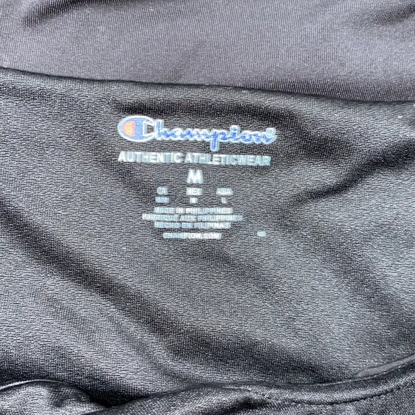 Champion black athletic shorts size medium - Image 3