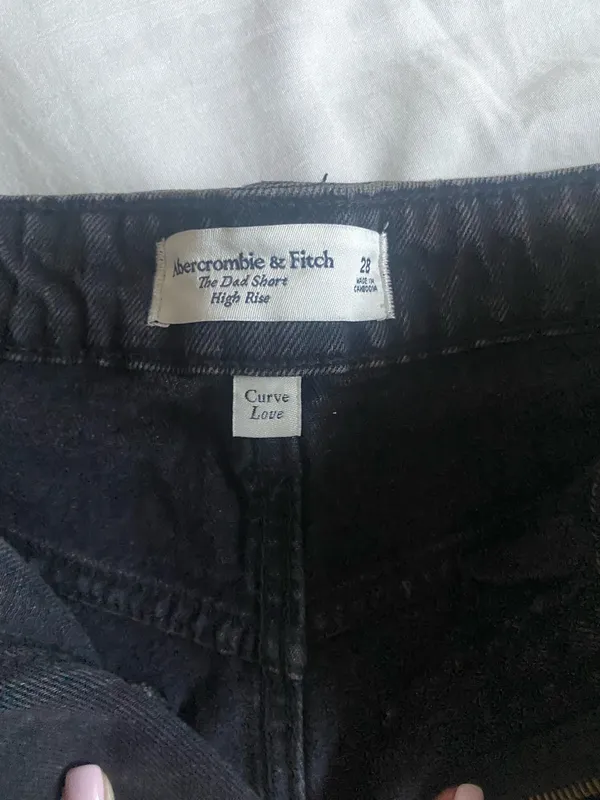 Abercrombie High-Rise Dad Shorts Curve Love - Image 5