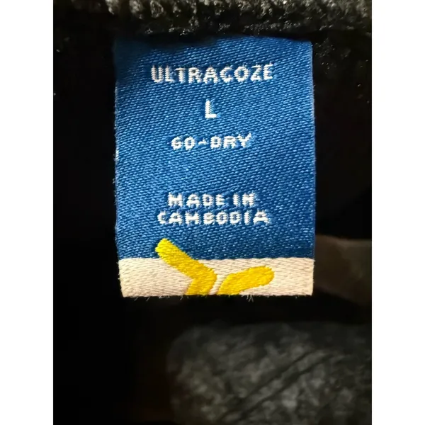 Old Navy Active‎ Leggings Womens Large High Rise Built In Warm Black - Image 6