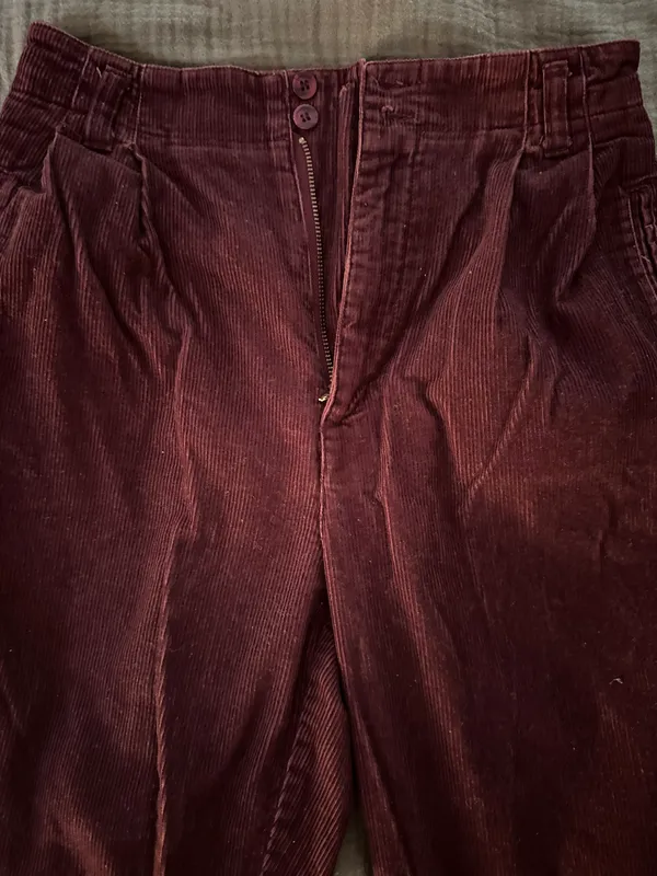 Vintage L.L. Bean Corduroy Straight Leg Trouser - Image 5