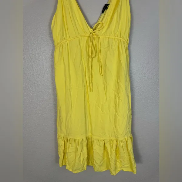 Majorelle Esther Midi Dress in Canary Yellow size Small $215 - Image 6