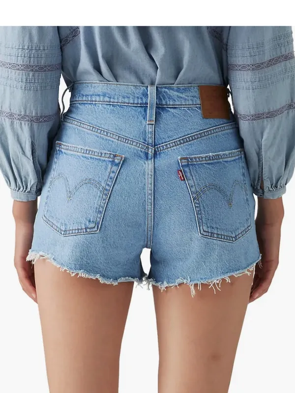 LEVI’S 501® Original High Waist Denim Cutoff Shorts size 30 - Image 2