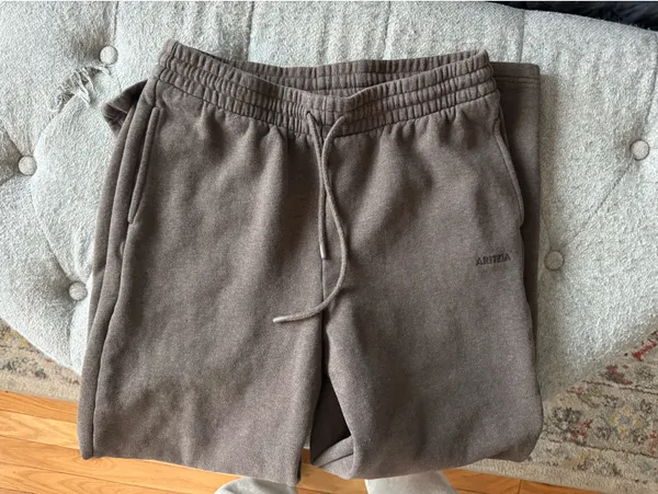 Cozy Sweatfleece Boyfriend Wide Sweatpants Aritzia - Image 5