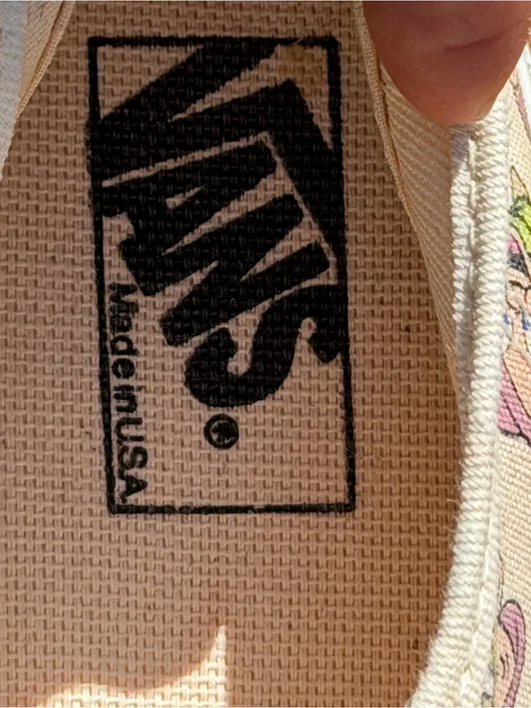 Vans Disney Dopey Print Canvas Sneakers Women’s Casual Shoes Vintage - Image 8