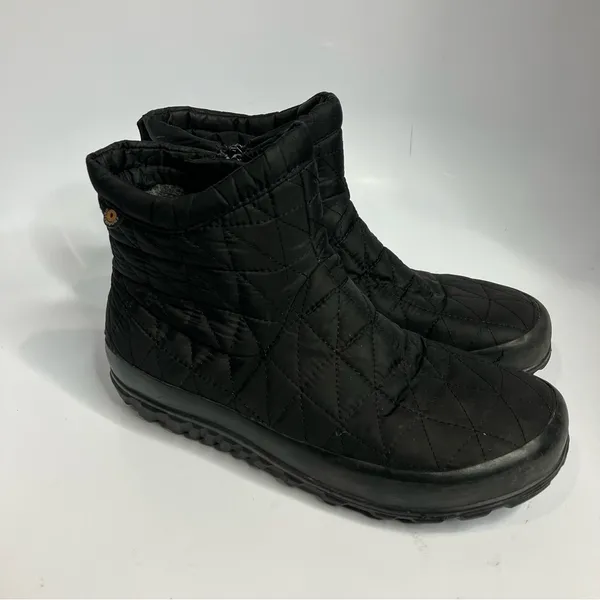 Bogs Rebound Bloom Snowday‎ ll short boots size 7 Black - Image 4