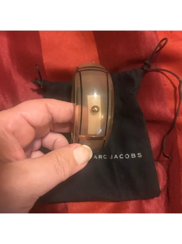 Marc Jacobs Taupe Bangle Bracelet - Image 3