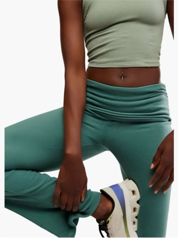 Free People Movement Aced It Flare | Size: L | Green - Image 2