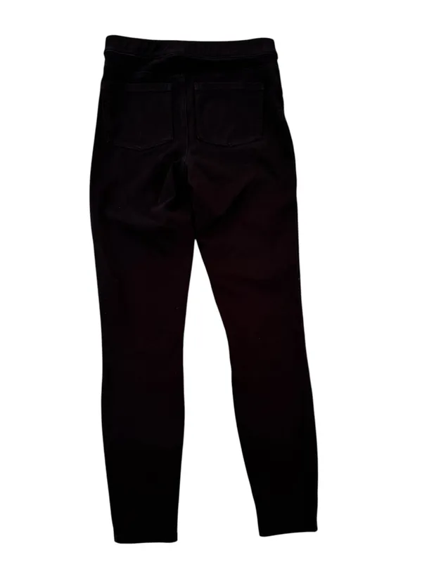 Spanx Tummy Control Jean-ish Cotton Twill Leggings Black Size S - Image 4
