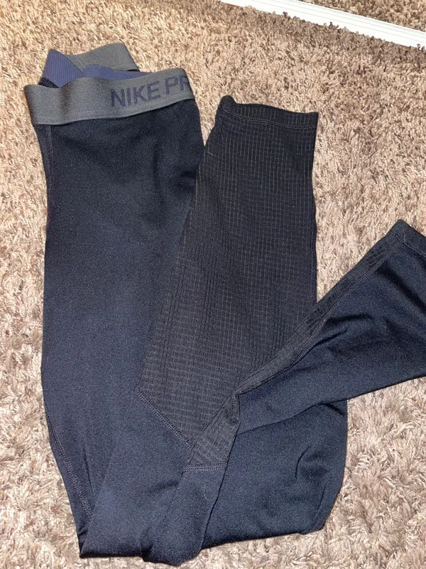 Nike Pro Leggings Black - Image 3