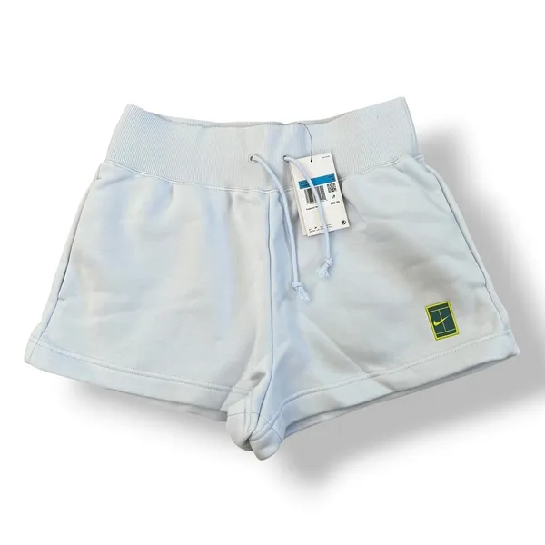 NWT NIKE Court High-Waisted Heritage Phoenix Fleece Tennis Shorts - Image 2