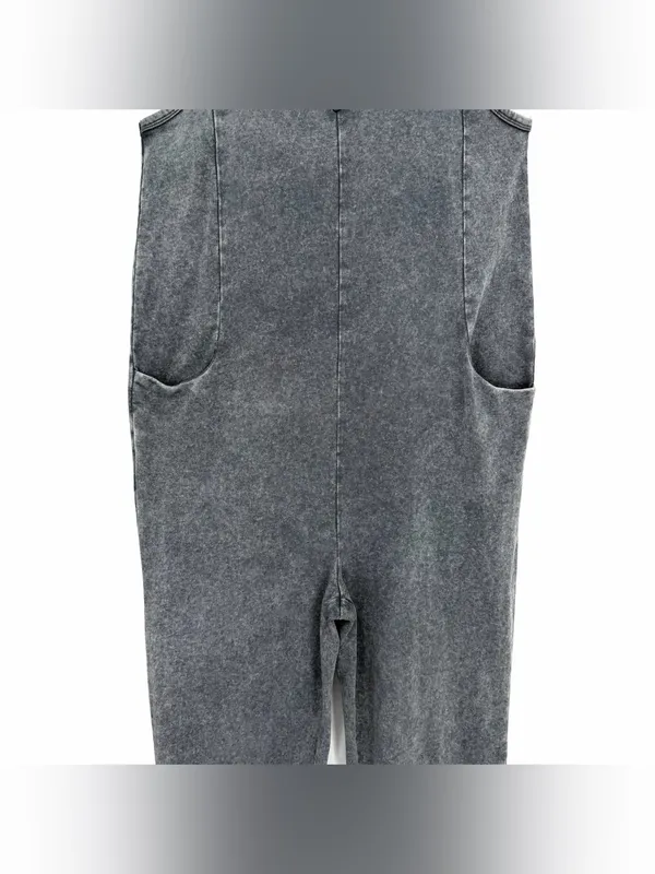 SINCERELY JULES Sweat Romper Washed Grey M - Image 3