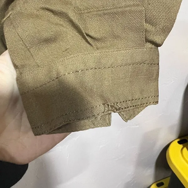 VINTAGE Gucci (1970’s) Military Button Down Top - Image 8