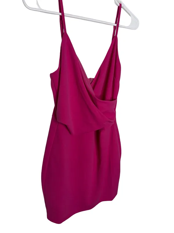✨ Lulus Draped Surplice Mini Dress Size M‎ ✨ - Image 3