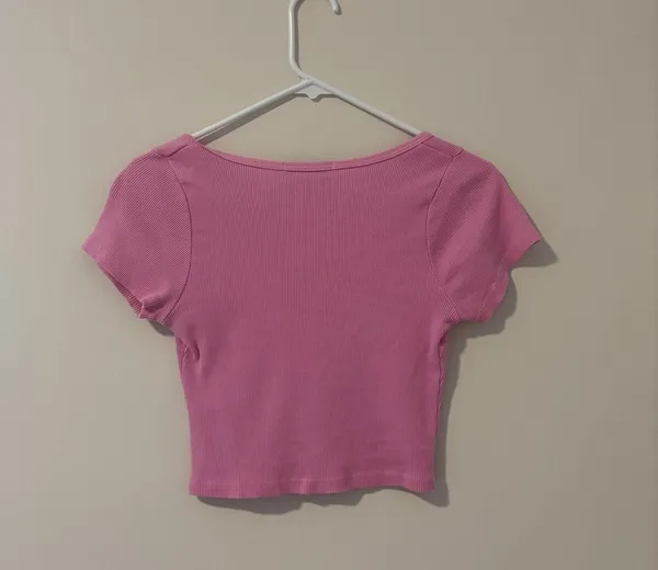 Brandy Melville Crop Top Pink - Image 2