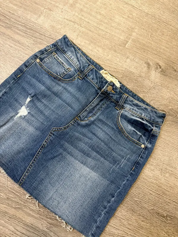 •Altar’D State• Jean Skirt - Image 2