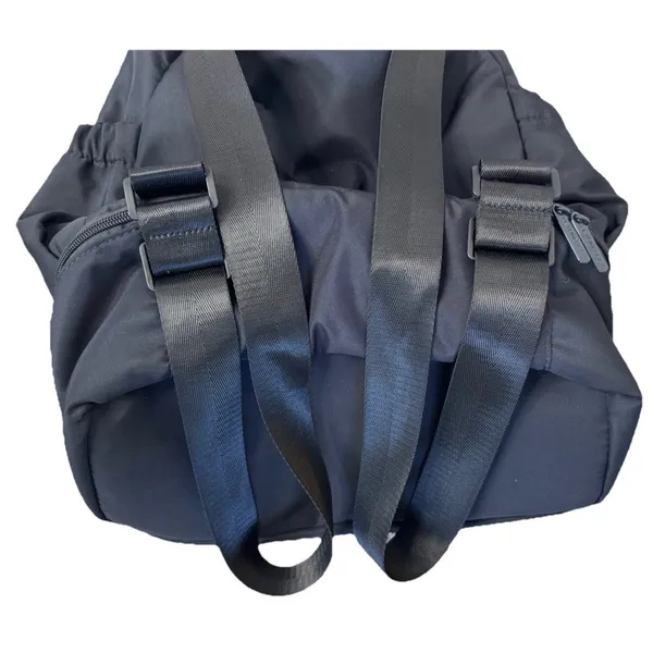 BEYOND YOGA Convertible Backpack Drawstring Tote Lightweight Black Gym Bag - Image 8