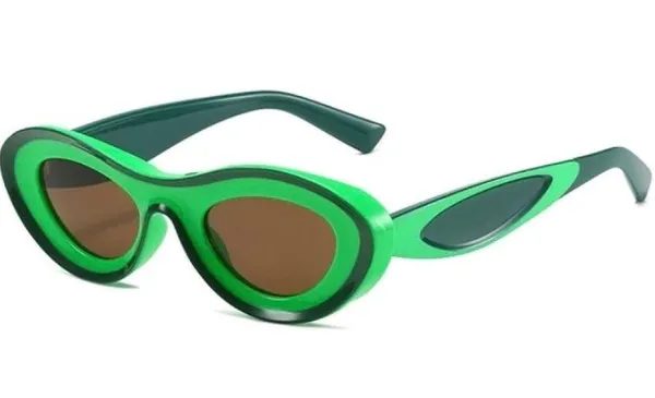 Y2K Neon Galaxy Round Lens Sunglasses - Image 5