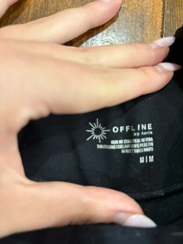 Black Aerie Leggings - Image 3