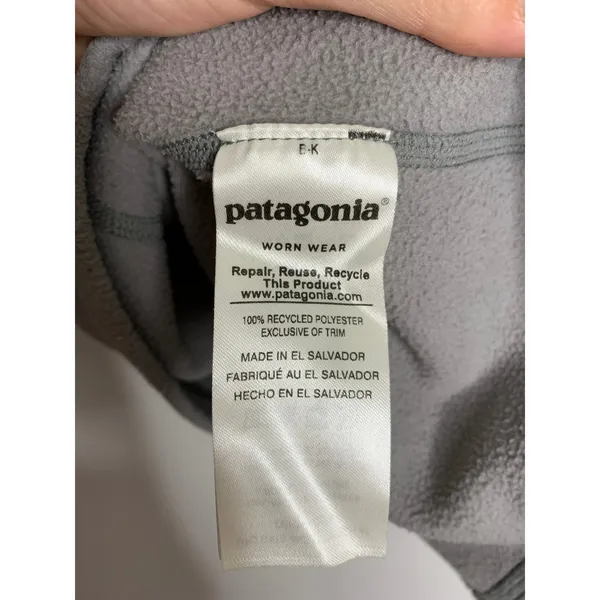 Patagonia Micro D Microfleece 1/4 Zip Pullover Womens Medium Flawed - Image 11