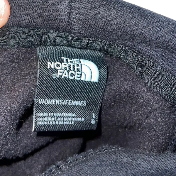 North Face Women Hoodie Pullover Sweatshirt Half Dome SZ L Outdoors Casual - Image 3