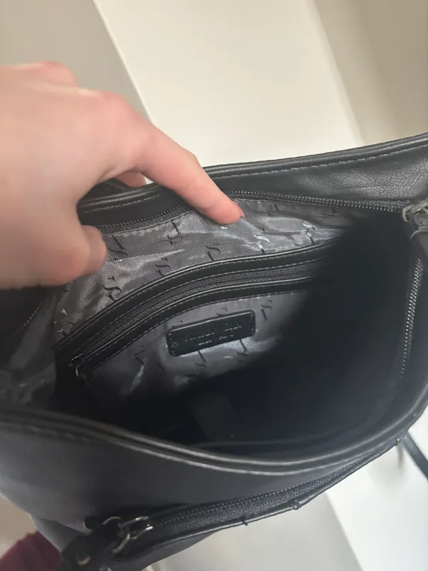 Black Leather VS Purse - Image 5