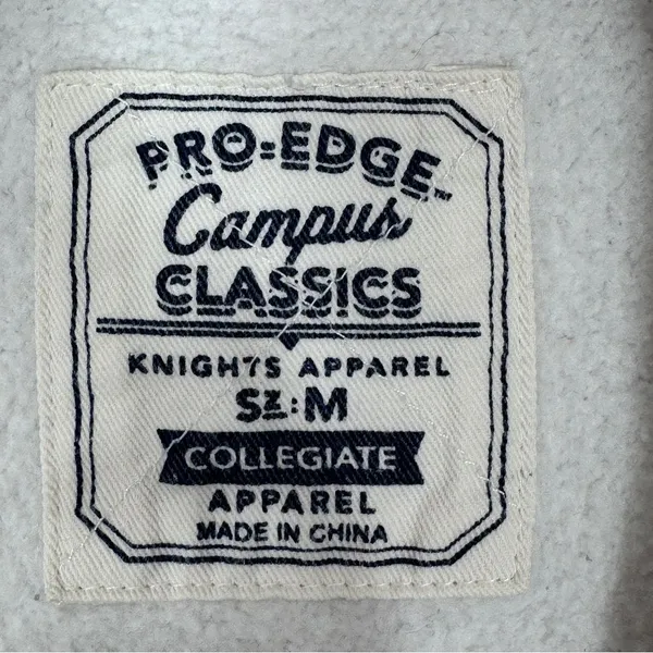 Pro Edge Campus Naval Academy Reverse Weave‎ Sweatshirt Light Grey Medium Gray - Image 9
