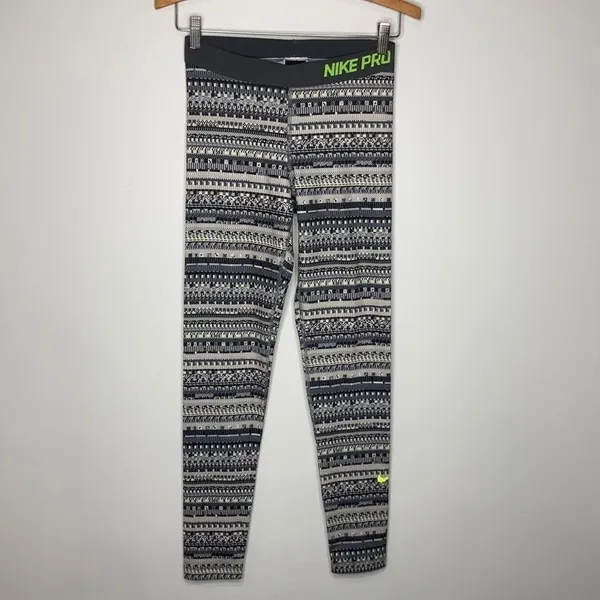 Nike pro‎ dri-fit tights size medium - Image 2