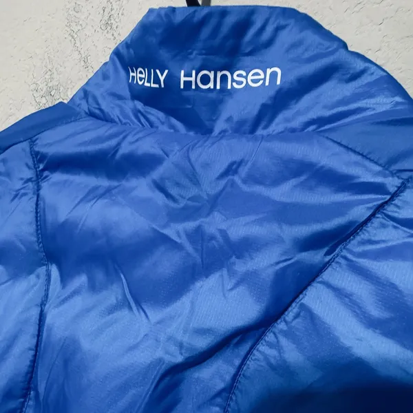 Helly Hansen Windbreaker Jacket H2 Flow‎ womens M Blue mesh lined lightweight - Image 5