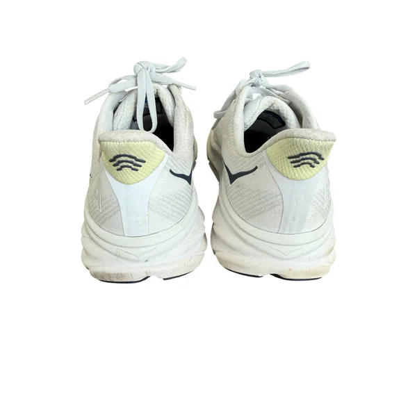 HOKA Clifton 9 Women’s 10.5 B White Running Walking Shoes Sneakers Gym Sneakers - Image 3