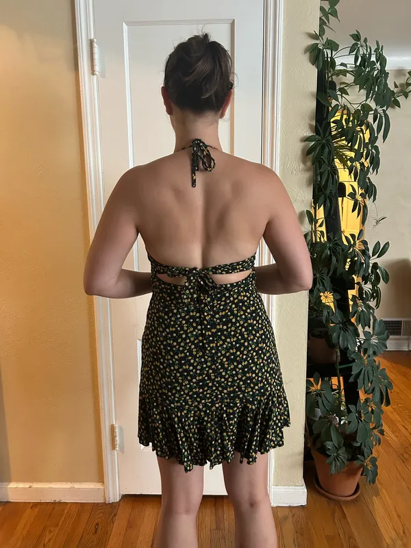 Wild Fable Mini Flare Halter Dress - Image 3