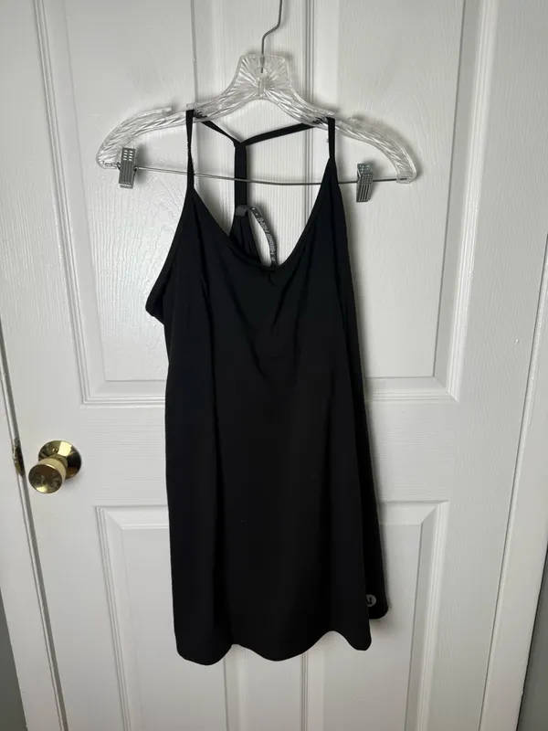 Vuori One Shot Tennis Dress in Black XL - Image 2