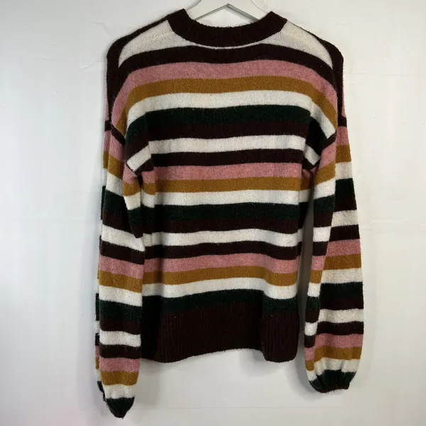 Madewell Sz XS Sweater Striped Payton‎ Pullover Coziest Yarn Merino Wool Alpaca - Image 11