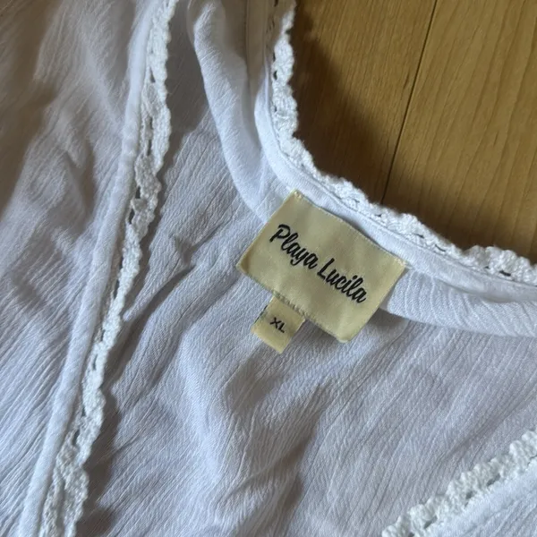White Sleeveless Maxi Dress Size XL - Image 3