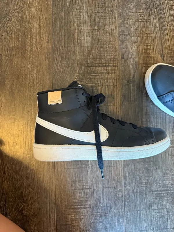 Nike Court Royale 2 Mid – Black & White – Women’s 7.5 - Image 3
