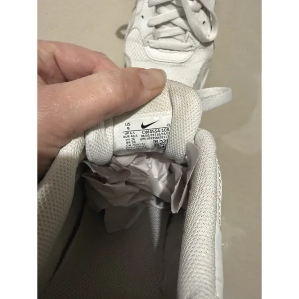 Nike‎ Women's Air Max SC Summit Sneakers White, Size 9 M - Image 6