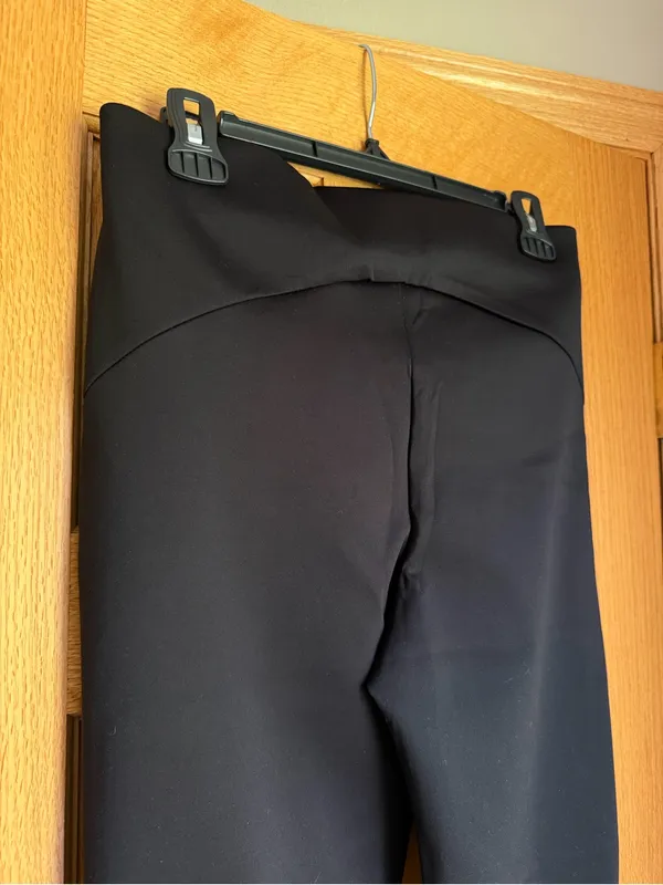 Maurices Black Everflex High Rise Pull On Flare Pants Size M Medium Regular - Image 5
