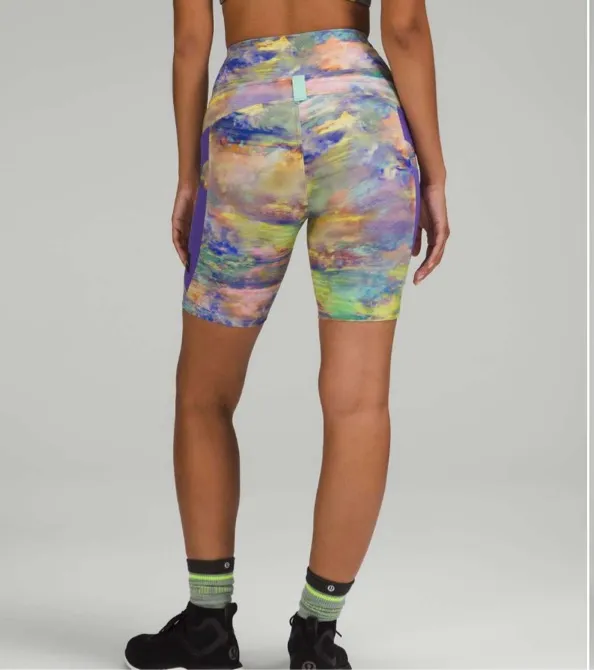 Lululemon Cargo Super-High-Rise Hiking Short 8" Altered Nature Multi size 4 - Image 8