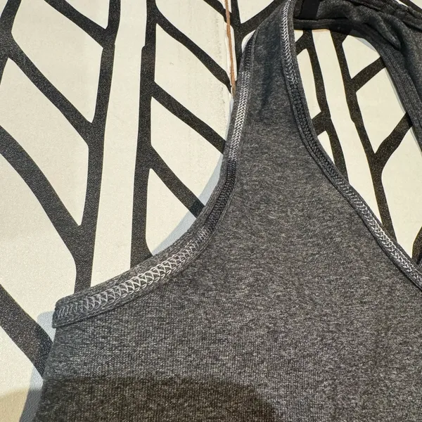 Lululemon Cool Racerback Tank in Heathered Coal Gray size S - Image 9