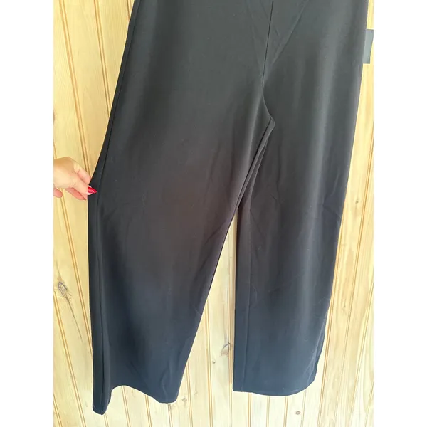 NWT Lulus Black Jumpsuit Enticing Endeavors Black Jumpsuit Party Dinner Size L - Image 5