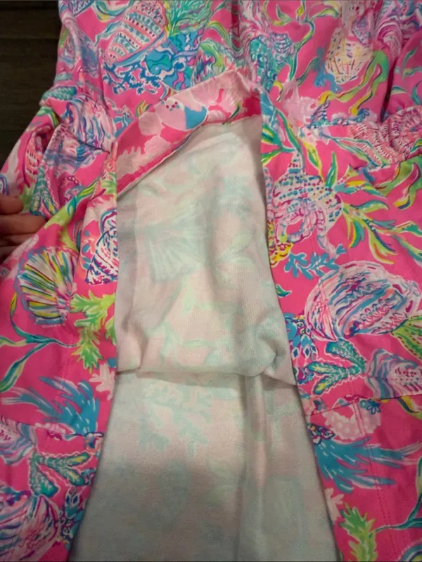 Lilly Pulitzer Pink Isle Shell Me Something Good Coverup Size Medium - C67-023 - Image 5