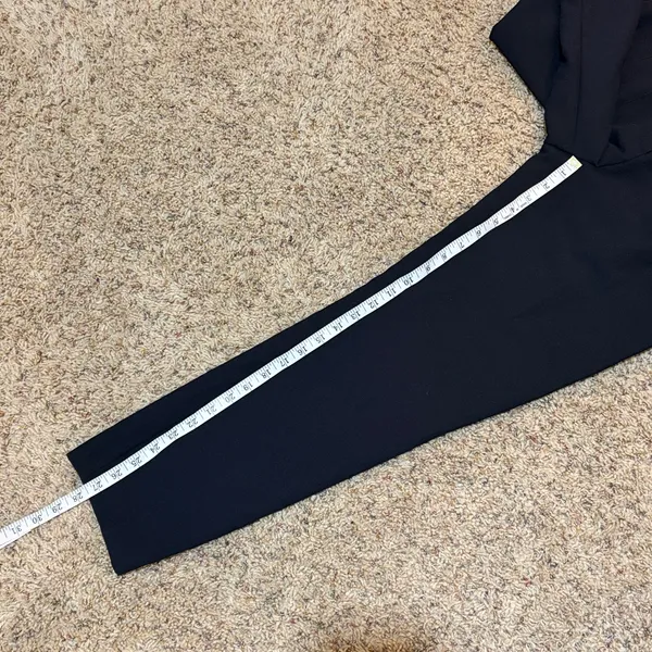 NEW Abercrombie & Fitch Slim Straight Tailored Trouser Pants Black Size 25 - Image 14