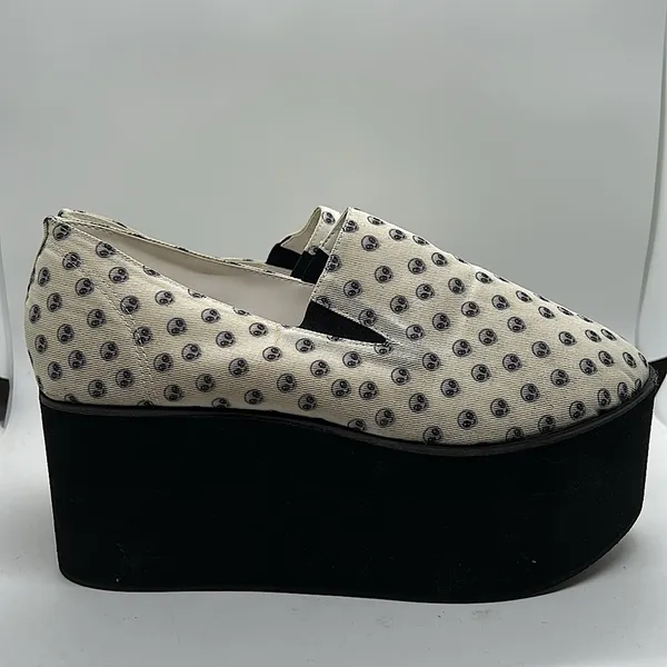 Omighty Cream Alien Platform Heels Shoes **Size 39/US Size 9** 👽👽 - Image 6