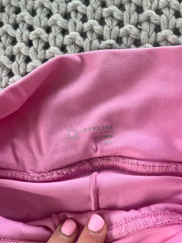 Aerie Pink Offline Pleated Skirt - Image 2