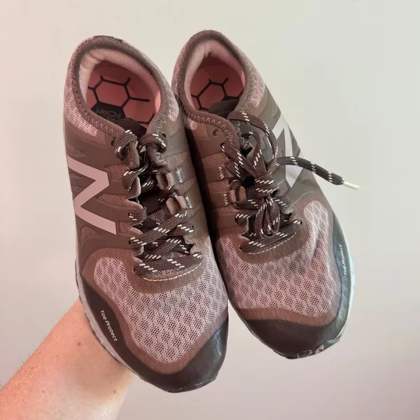 New Balance Fresh Foam‎ Kaymin TRL Trail Running Shoes Brown Mauve Womens - Image 5