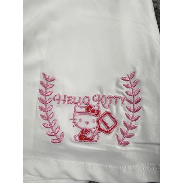 Hello Kitty Sanrio Skort Women Size Medium‎ White Tenniscore Kawaii Preppy - Image 3