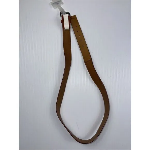Dockers Men's 1" in‎ Wide Genuine Leather Braided Belt Brown NWT 35-38" - Image 5