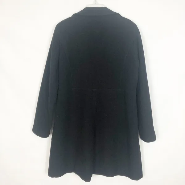 Braetan Womens Long Old Money Wool Pea Coat Large Formal Professional Outdoors - Image 8